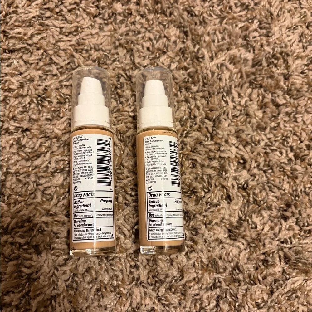Almay Make Myself Clear Liquid Foundation - Naked (Set of 2)